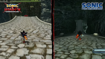 Sonic X Shadow Generations comparison Sonic 06