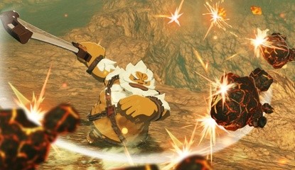 Hyrule Warriors: Age Of Calamity - Goron Champion Gameplay Footage