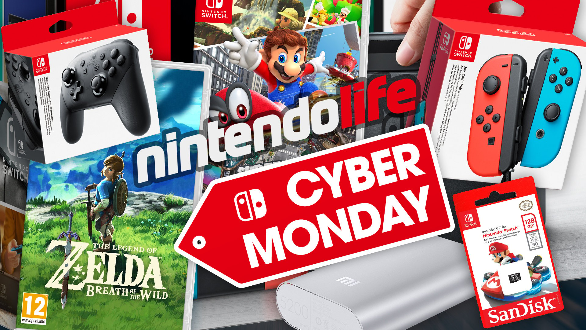 nintendo switch cyber monday 2018 games