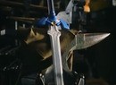 Blacksmith Forges Link's Master Sword