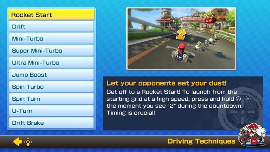 Mario Kart 8 Deluxe Tips Page