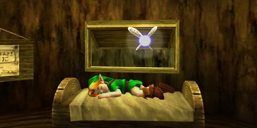 Zelda: Ocarina of Time Link Sleep