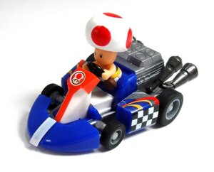 Tomy Toad pull back racer: DO WANT.