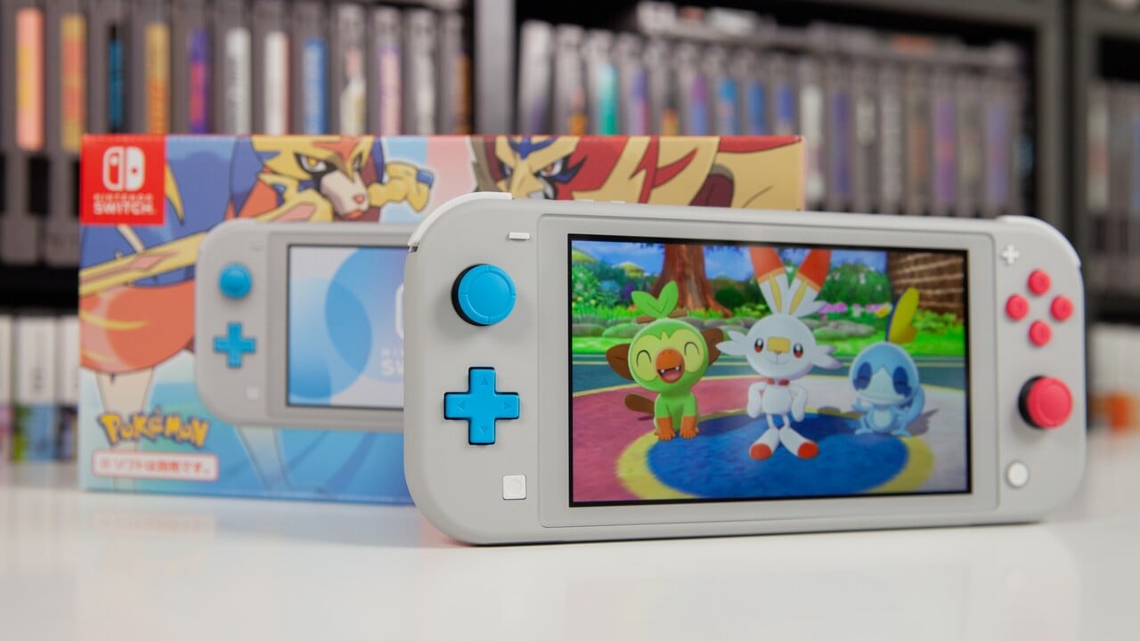 Video Check Out The Yummy Pokemon Sword And Shield Zacian And Zamazenta Edition Switch Lite Nintendo Life