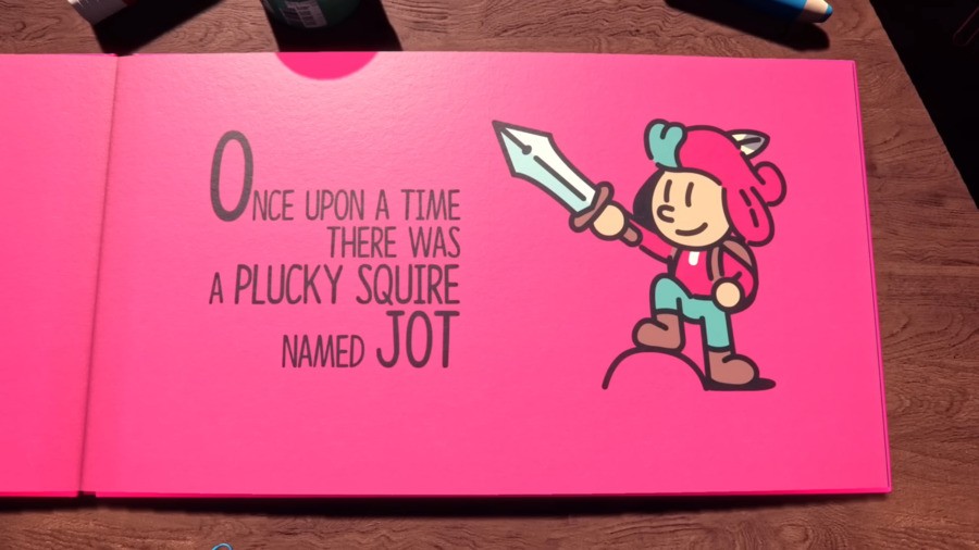 The Plucky Squire Narration