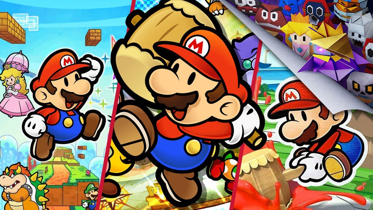 Los mejores juegos de Paper Mario de todos los tiempos