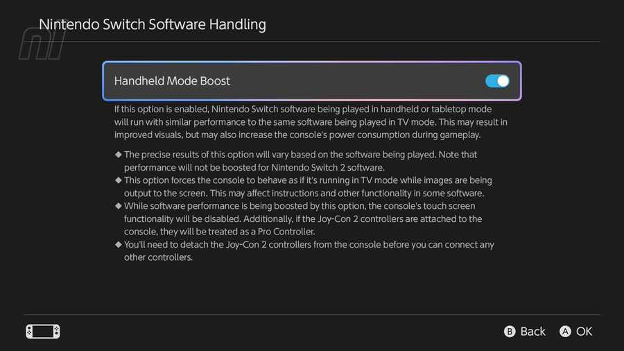 Switch 2 Handheld Mode Boost