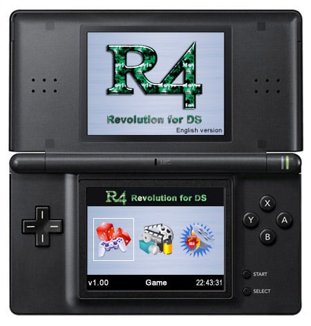 r4 revolution for ds how to use