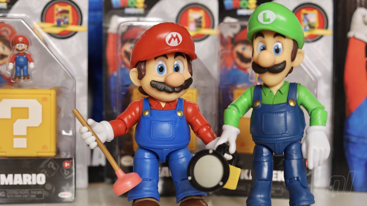 JAKKS Pacific's new Super Mario Bros. movie toys revealed