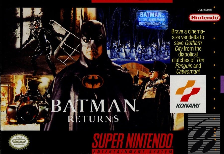 Box Art Brawl: Duelo – Batman Returns (SNES)
