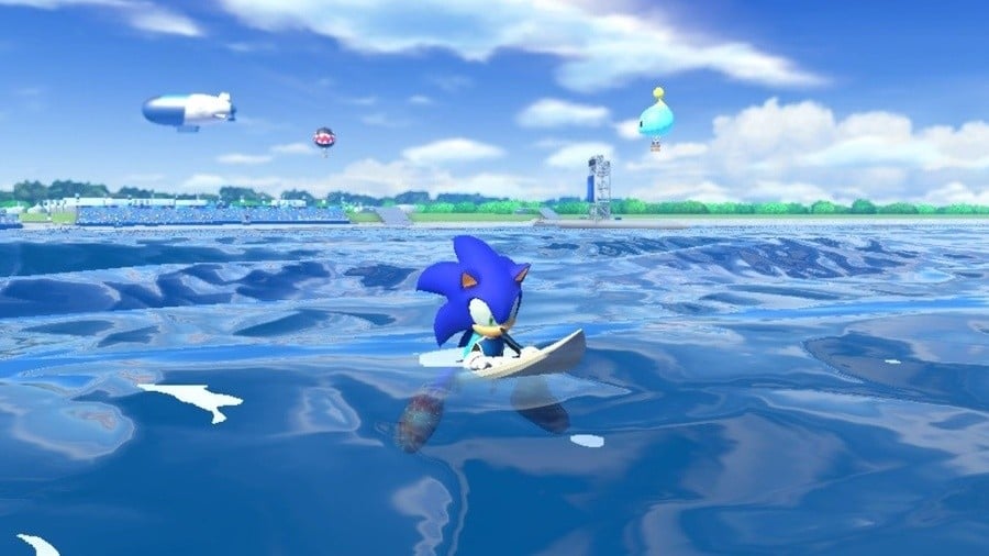 Sonic surfing