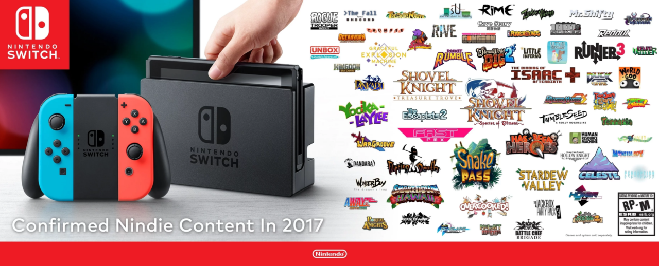 The Biggest Nintendo Switch Eshop Games Of 2017 Spring Edition