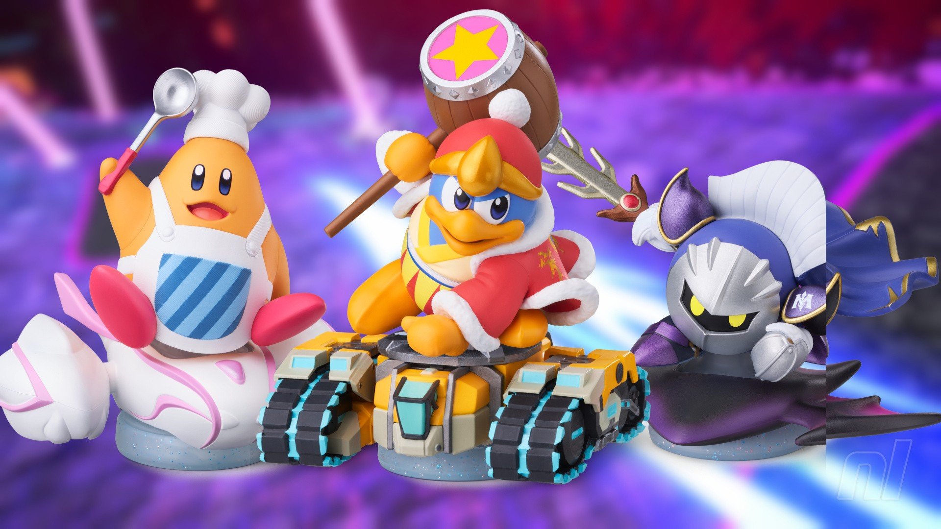 Kirby Air Riders Reveals More Amiibo for Nintendo Switch: Meta Knight, King Dedede, and Chef Kawasaki Join Expanding Lineup