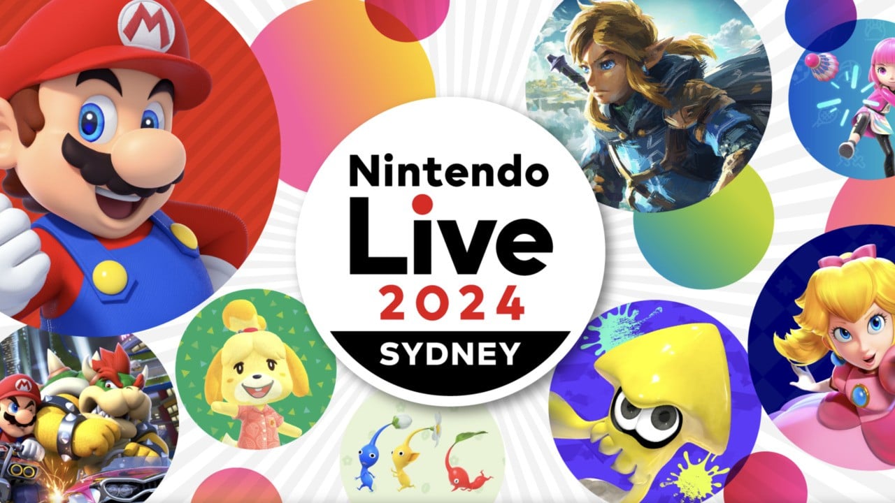 Charles Martinet besucht Nintendo Live 2024 in Sydney, Australien