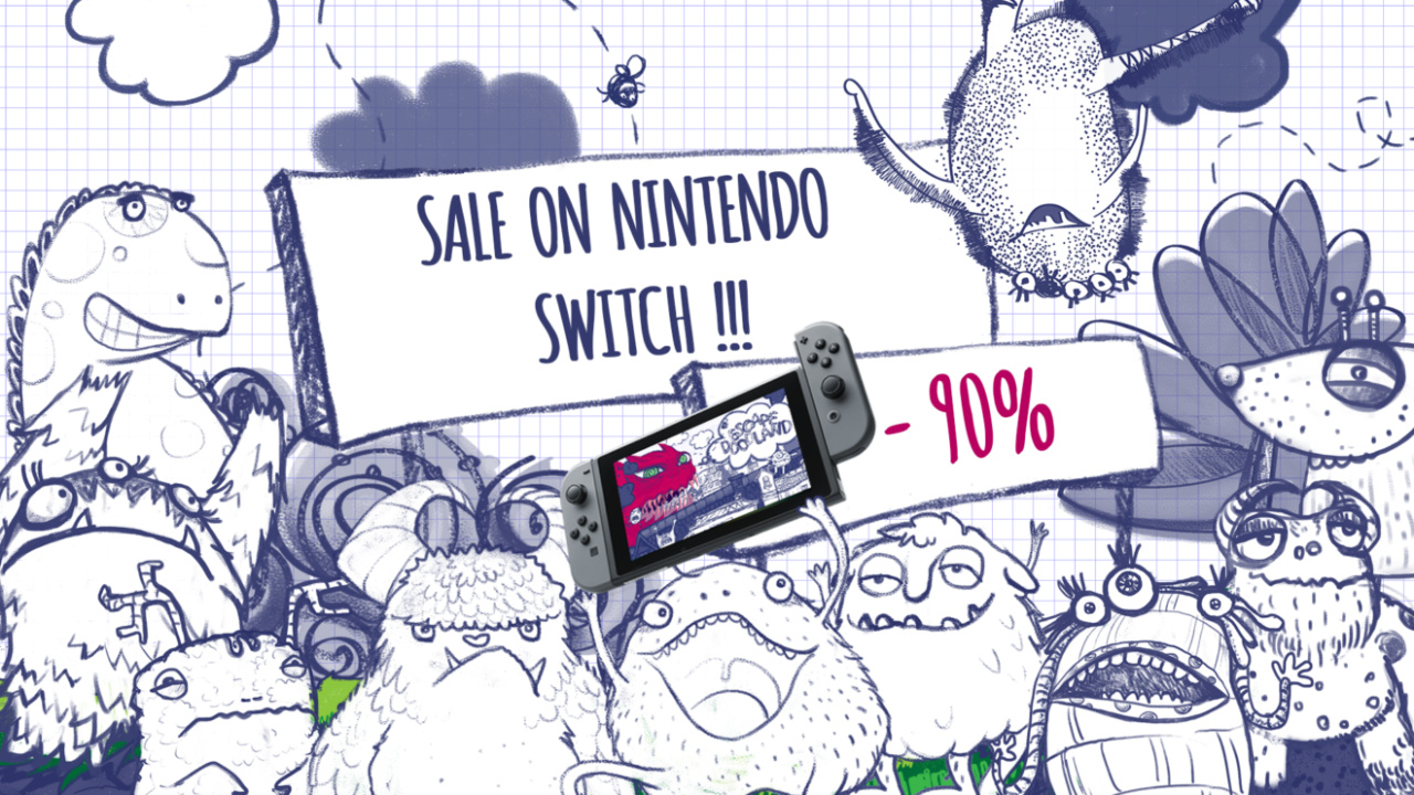 QubicGames announces big discounts and 4 new games for the Switch eShop