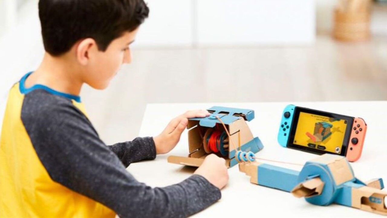 Nintendo Labo の予約注文が Nintendo UK ストアで開始されました