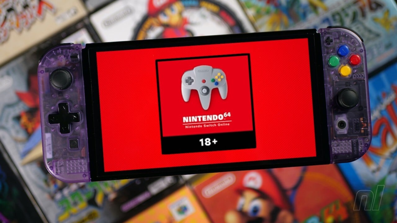 Nintendo Switch Online N64 app getting 18+ version in Japan