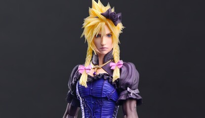 Immortalise Cloud Strife In A Pretty Dress With This $200 Poseable Figure