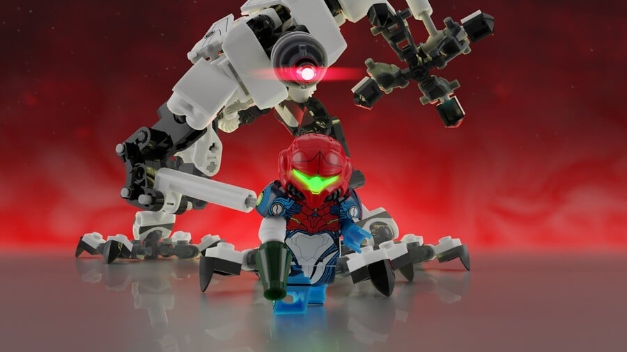 Metroid Dream EMMI Chase LEGO