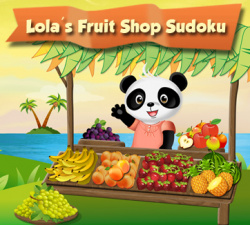 Lola's Fruit Shop Sudoku Cover