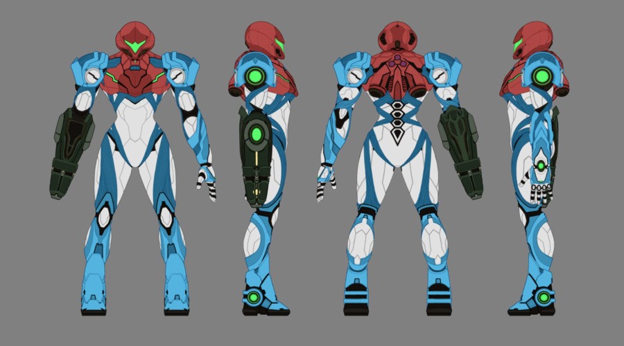 Metroid Dread Power Suit
