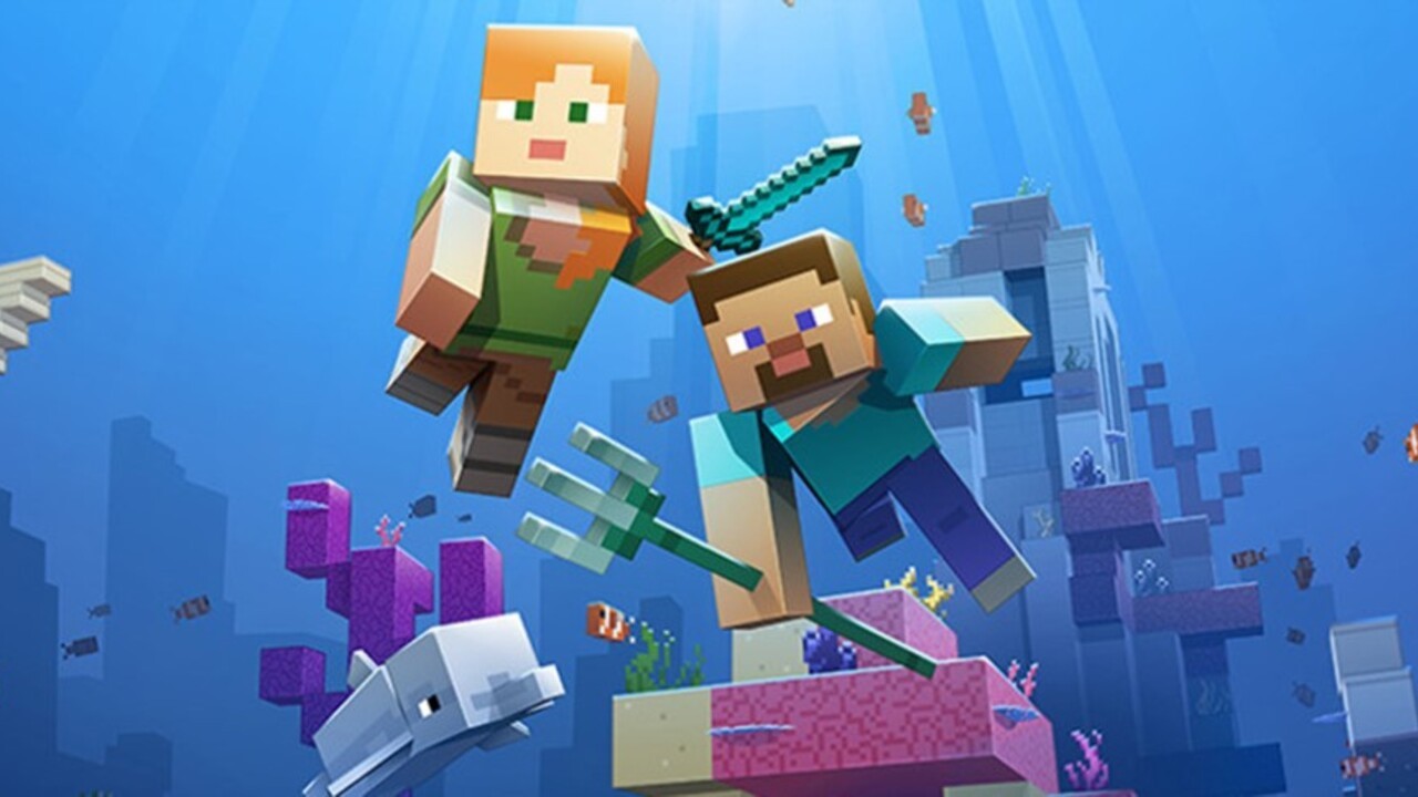 Minecraft S Aquatic Update Phase Two Gets Wet And Wild Today On Switch Nintendo Life