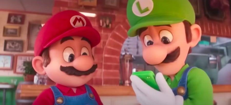 Mario Movie Phone