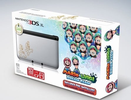 Year Luigi Dream Team 3DS XL