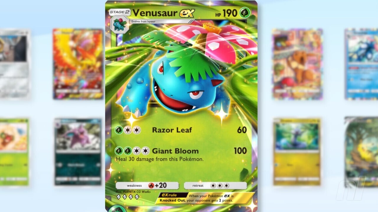 神奇寶貝TCG口袋：Venusaur Ex Deck Guide