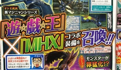 You'll Be Able To Dress Up Your Felyne Palico As A Yu-Gi-Oh Dark Magician In Monster Hunter X