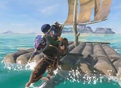 Zelda: Breath Of The Wild Player Combines Raft And Bike To Make A 'Motorboat'