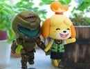 Random: Doomguy And Isabelle Are Together At Last In Smash Bros.