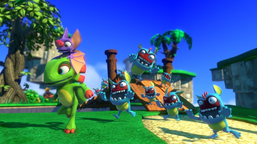 Yooka Laylee Bridge Chase 1080 P