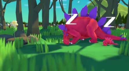 Parkasaurus Sleeping