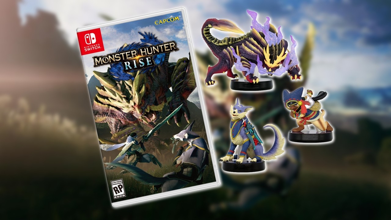 Where To Pre Order Monster Hunter Rise And The Three Amiibo Nintendo Life