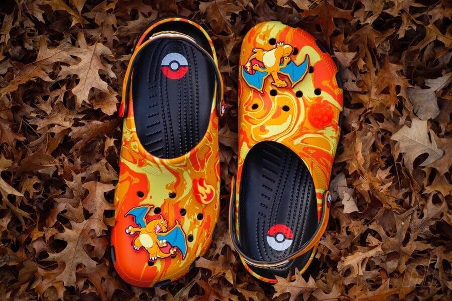 Pokémon Charizard Crocs