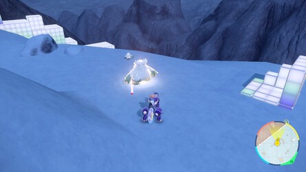 All Wild Tera Pokémon Locations > The Indigo Disk DLC - Terarium > Polar Biome > Wild Tera Abomasnow - 1 of 2