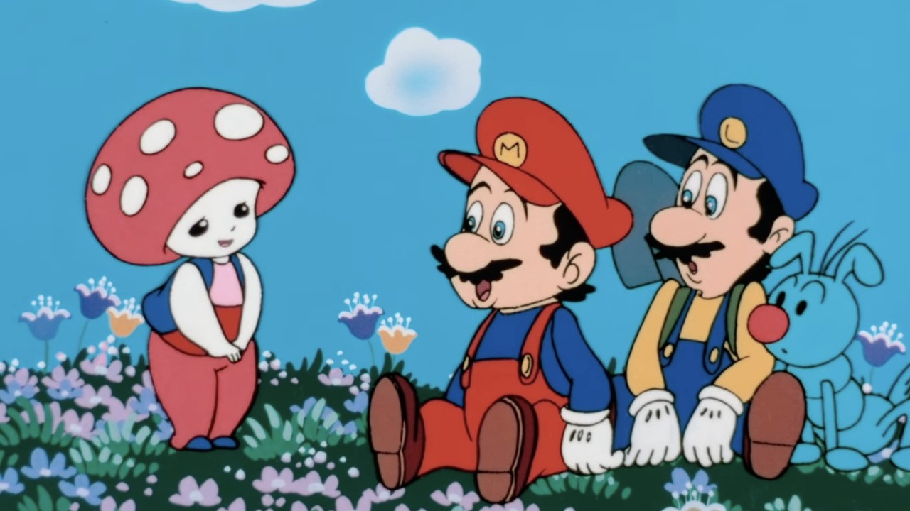 mario bros anime