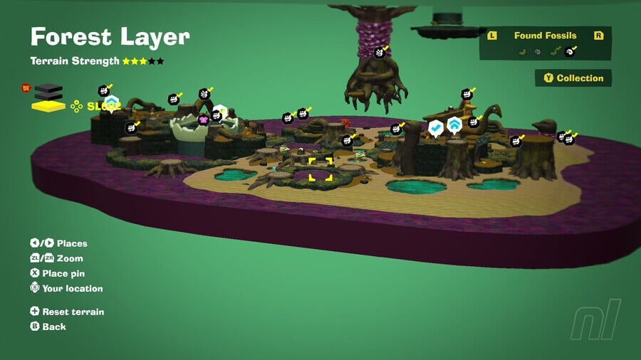 Forest SL602 Fossils Map
