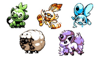Artist Reimagines All Pokémon Sword And Shield Monsters As Game Boy Sprites