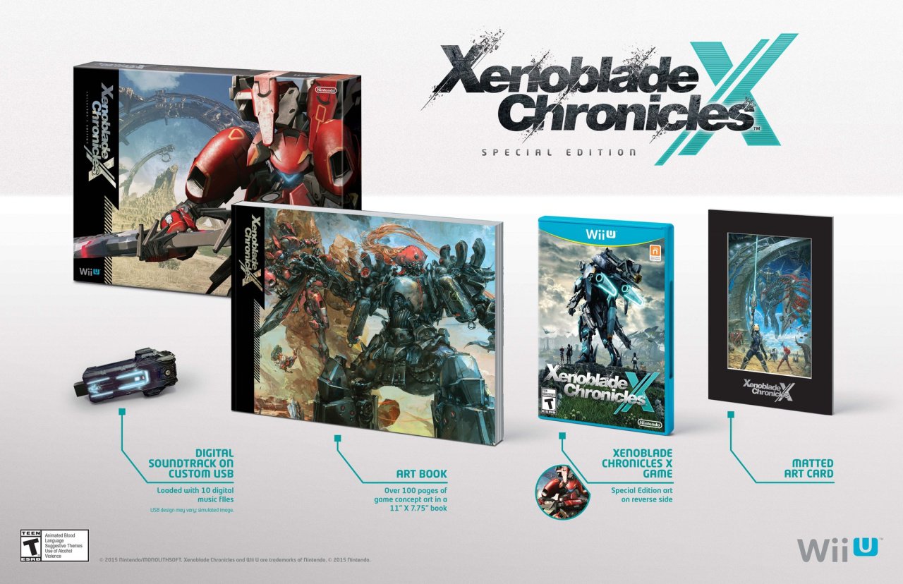 Gorgeous Xenoblade Chronicles X Special Edition Confirmed for North America  | Nintendo Life