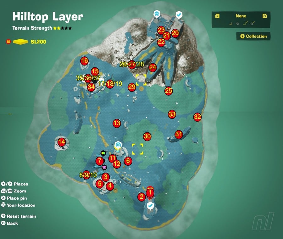 Hilltop Layer Banandium Gems Map