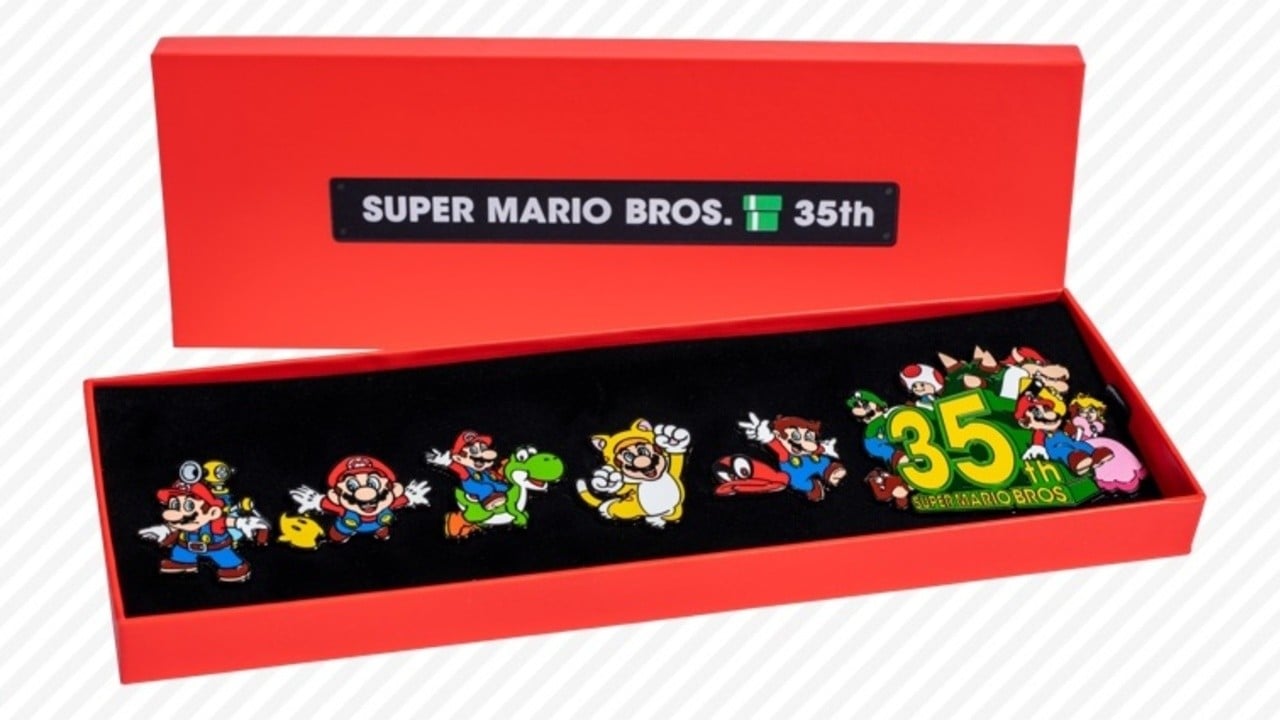 Nintendo launches another limited set of supply pins for Super Mario’s 35th anniversary
