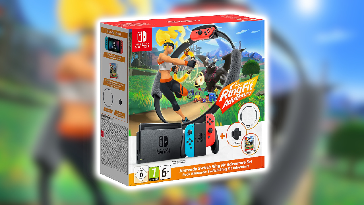 Nintendo Switch 青/赤 + Ring Fit Adventure Amazon.com: Ring Fit Adventure - Nintendo Switch : Nintendo