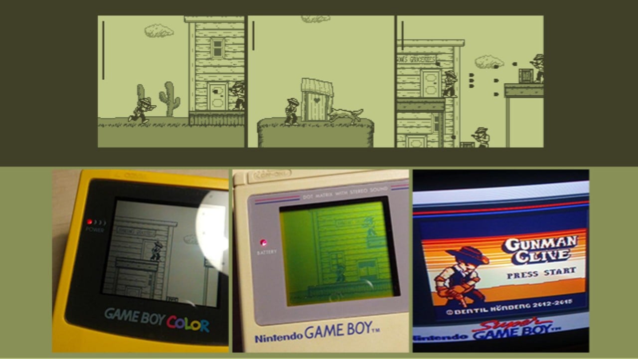 Bertil Hörberg Releases Playable Game Boy ROM of Gunman Clive | Nintendo  Life