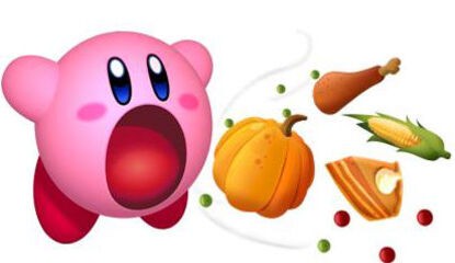 Nintendo of America Warns Of Kirby's Appetite in Thanksgiving Message