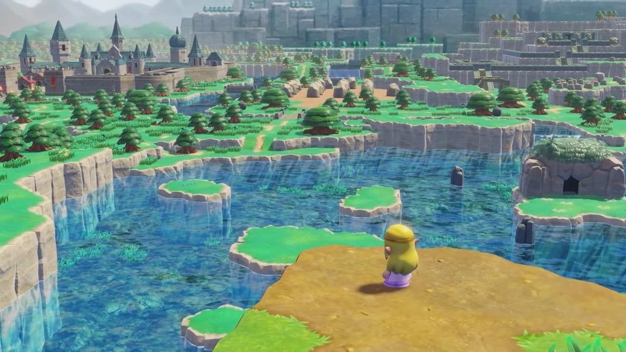 Aquí tienes otra mirada al mapa del mundo de The Legend of Zelda: Echoes Of Wisdom