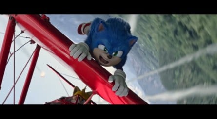 Sonic Movie 2 Biplane Sonic