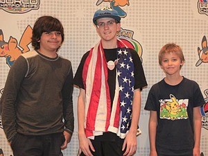 The victorious gamers.