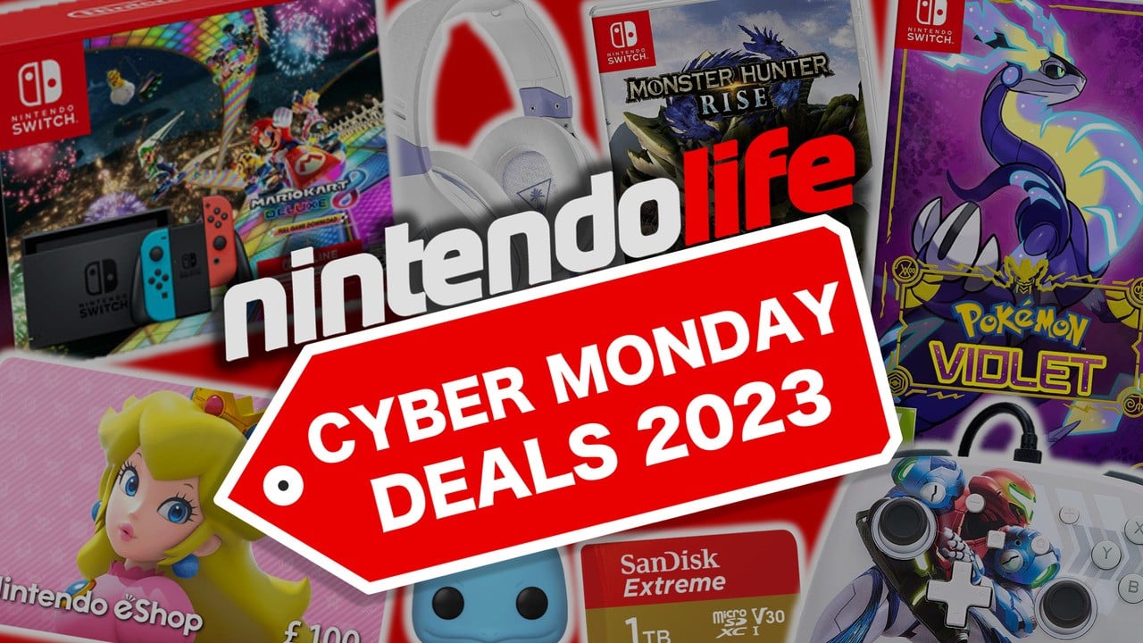Nintendo Switch, 3DS Black Friday, Cyber Monday Super Sale is Live